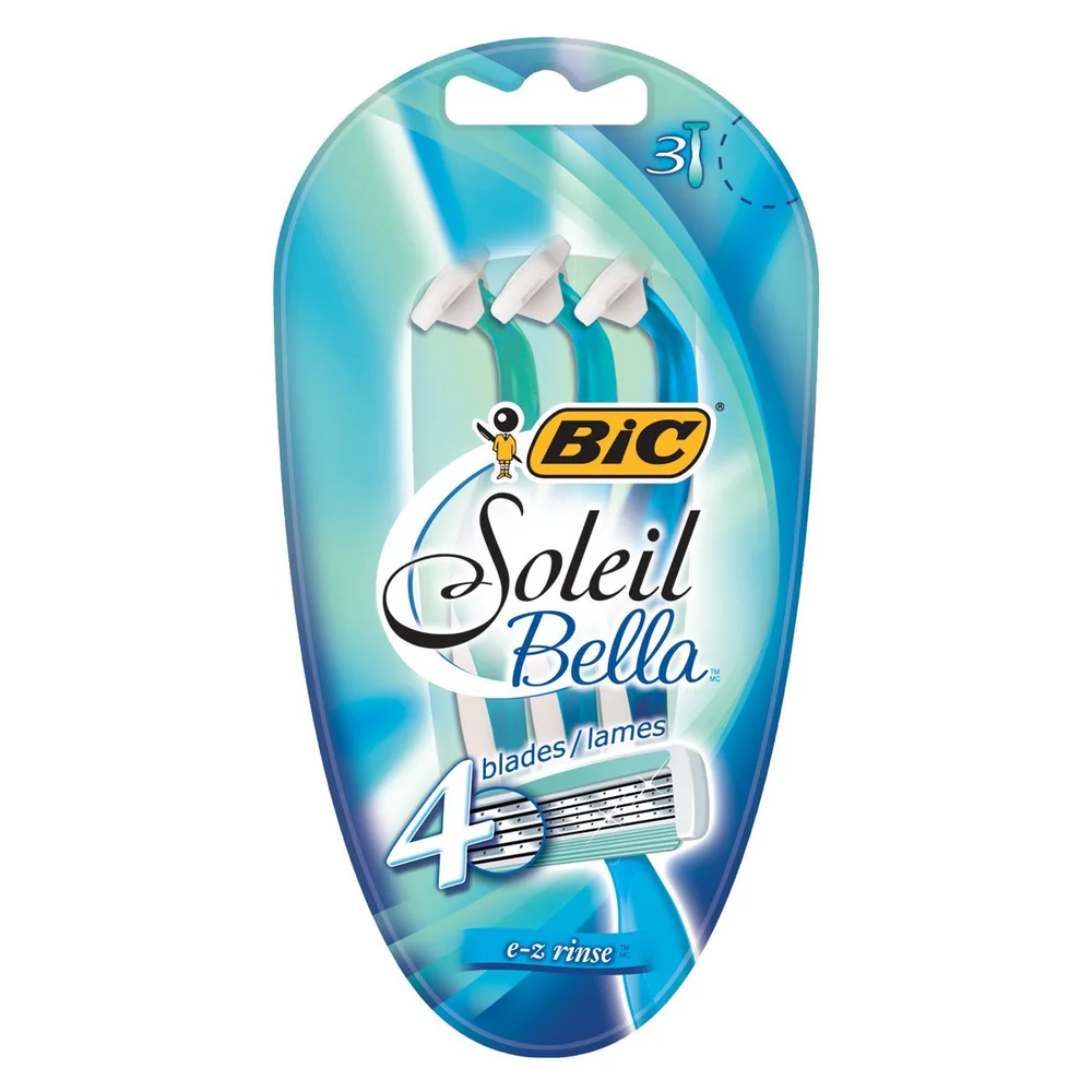 BIC Shaver Soleil Bella Engangs barberhøvel – 3 stk. v:7039063 BIC Shaver Soleil Bella Engangs barberhøvel – 3 stk. v:7039063