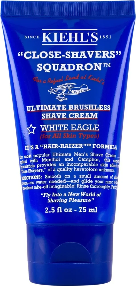 Kiehl’s Men Ultimate Brushless Shave White Eagle 75 ml v:2086973 Kiehl’s Men Ultimate Brushless Shave White Eagle 75 ml v:2086973