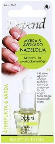 Depend Myrra & Avokado negleolje v:5370641 Depend Myrra & Avokado negleolje v:5370641