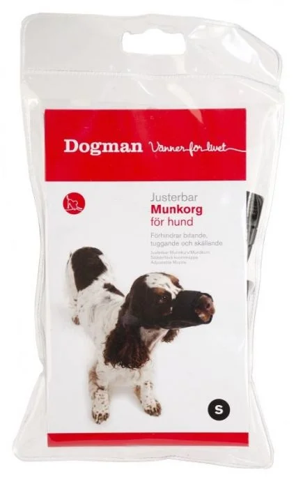 Dogman Munnkurv myk Svart M v:9217365