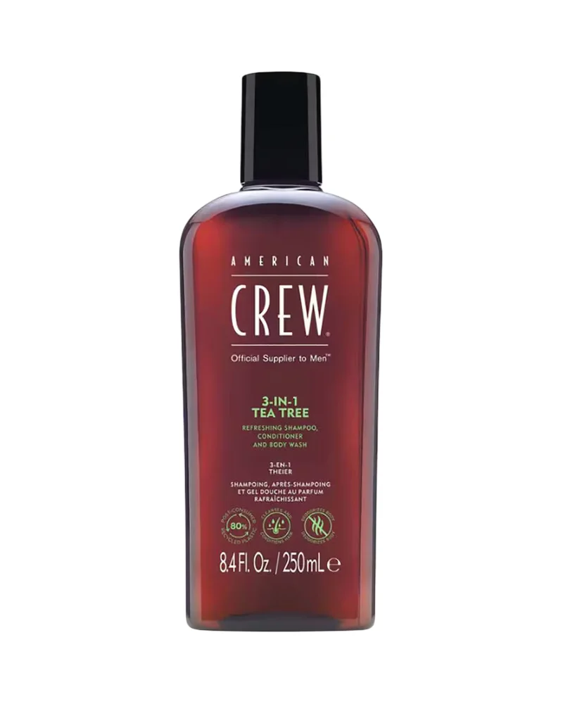 American Crew 3-in-1 Shampoo Tea Tree 450ml v:5015161