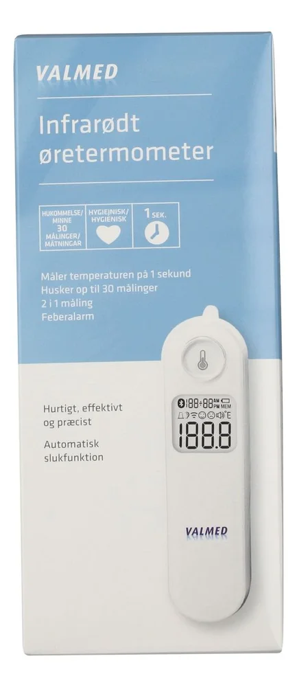 ValMed Infrarødt Øretermometer – 1 stk v:4932767 ValMed Infrarødt Øretermometer – 1 stk v:4932767