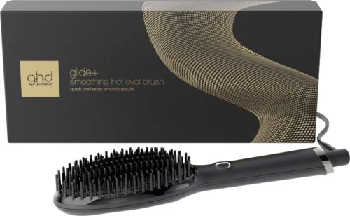 ghd Glide+ Smoothing Hot Brush – Black v:4876848