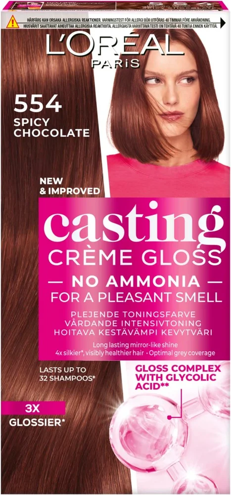 Loreal Paris Casting Crème Gloss 554 Spicy Chocolate v:1510701 Loreal Paris Casting Crème Gloss 554 Spicy Chocolate v:1510701