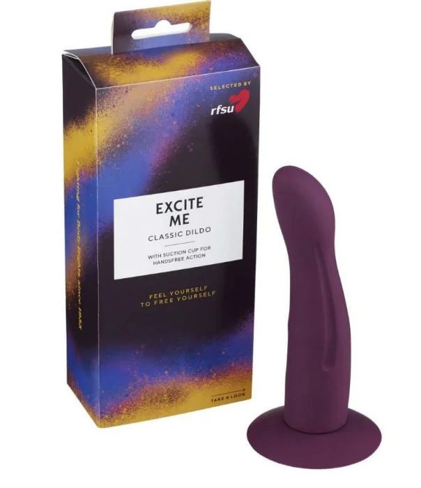 RFSU Excite Me Classic Dildo 1 stk | Sexleketøy v:4198377