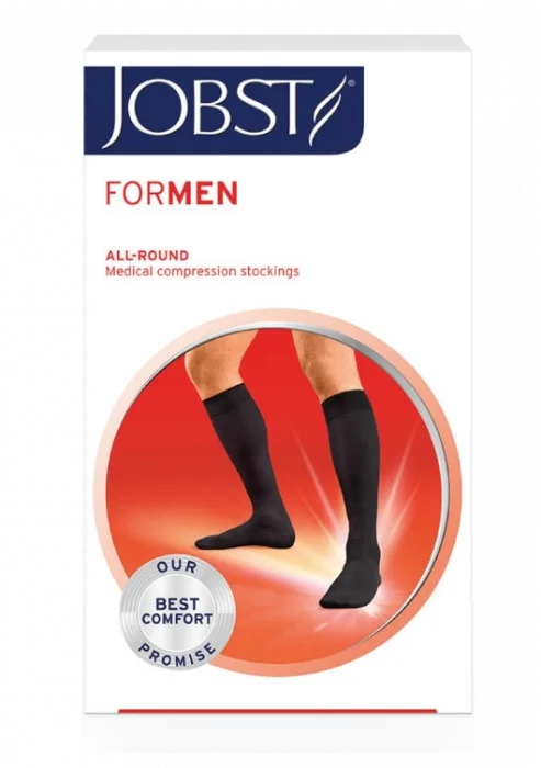 JOBST For Men kompresjonsstrømpe K1 sort XL v:1619868