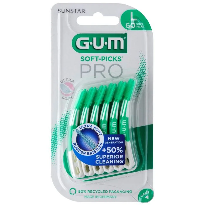 GUM Soft-Picks PRO Large 60 st v:5051679 GUM Soft-Picks PRO Large 60 st v:5051679