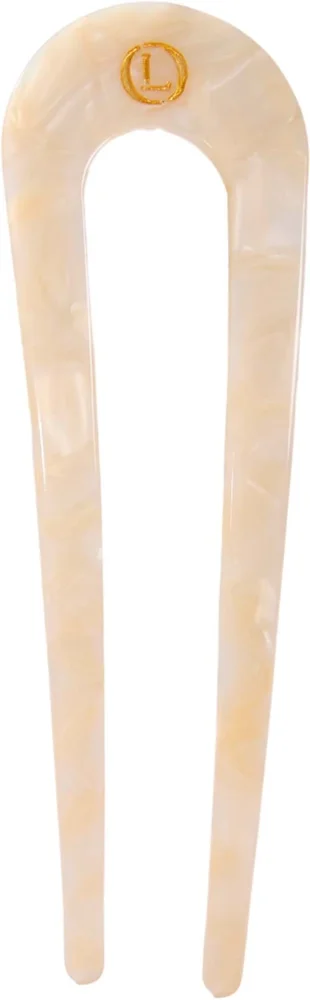 Lenoites Eco-friendly French Hair Pin Beige v:3001781