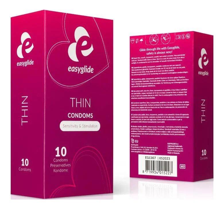 EasyGlide Ultra Thin kondomer – 10 stk. v:4713512 EasyGlide Ultra Thin kondomer – 10 stk. v:4713512