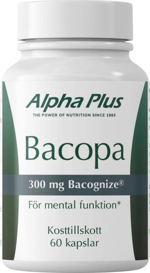 Alpha Plus Bacopa 60 stk v:8893412 Alpha Plus Bacopa 60 stk v:8893412