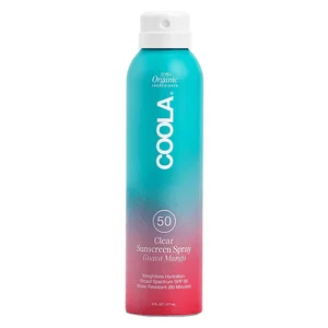 COOLA Clear Sunscreen Spray SPF50 Guava Mango 177ml v:4660665 COOLA Clear Sunscreen Spray SPF50 Guava Mango 177ml v:4660665