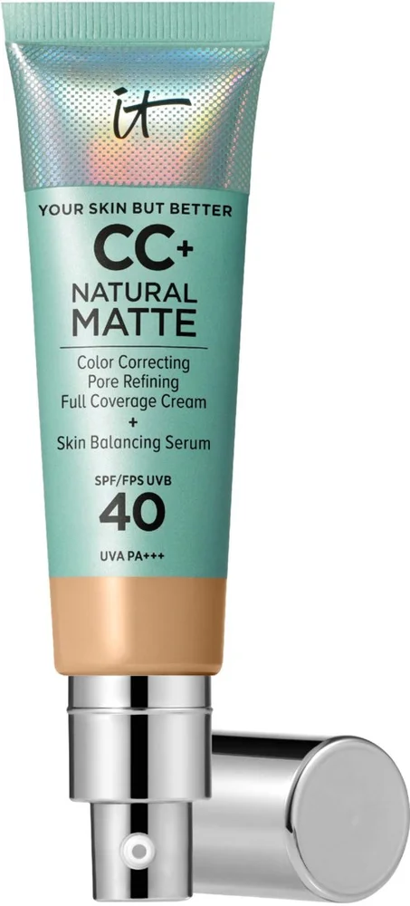 IT Cosmetics CC+ Natural Matte Foundation Medium Tan v:6952390