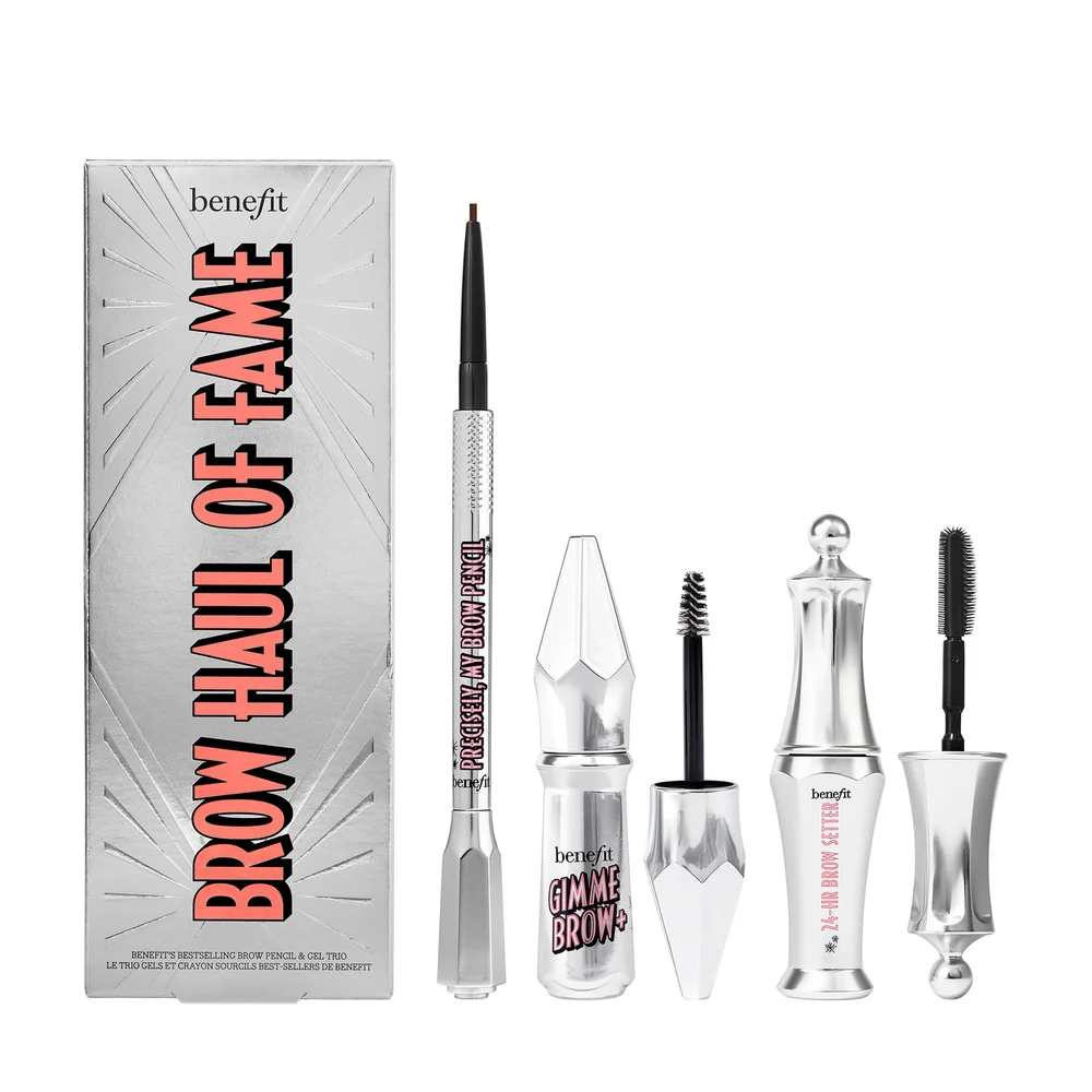 Brow Haul Of Fame - Brow Pencil, Brow Gel & Brow Setter Makeup Kit Shade 3 - Benefit v:1882788