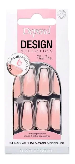 Depend Design Selection French Ombre Coffin – 24 stk. v:3327179 Depend Design Selection French Ombre Coffin – 24 stk. v:3327179