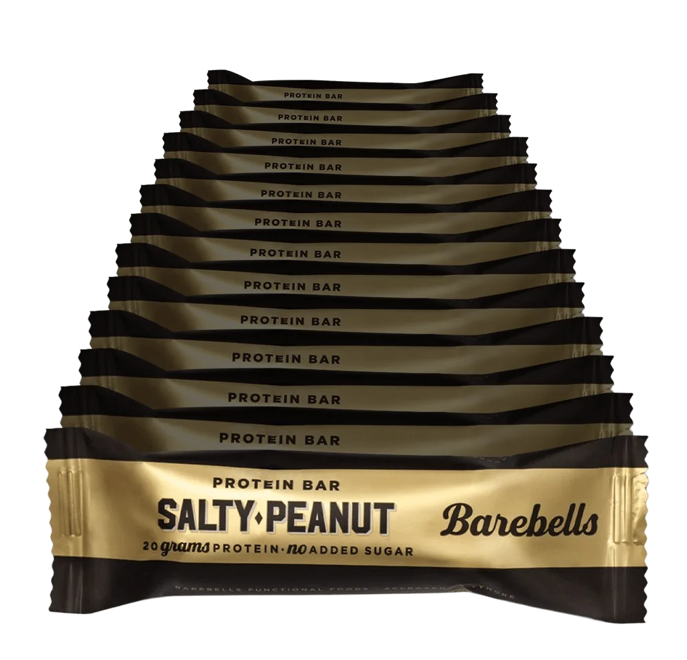 Barebells Proteinbar Salty Peanut – 12 stk. v:5439405 Barebells Proteinbar Salty Peanut – 12 stk. v:5439405