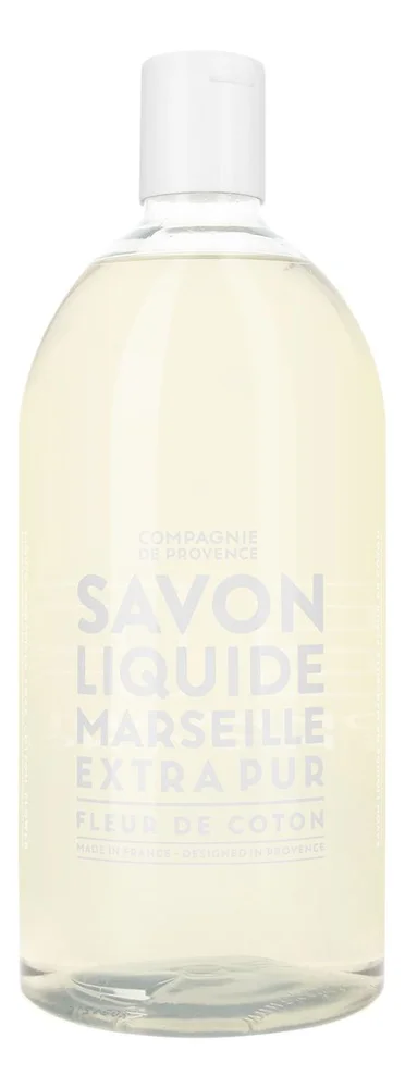 Compagnie de Provence Liquid Marseille Soap Refill Cotton Flower – 1000 ml. v:8800339