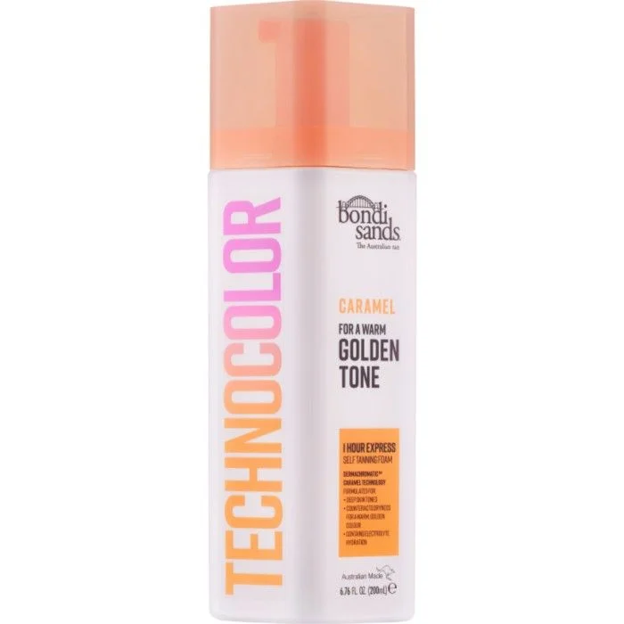 Bondi Sands Technocolor 1 Hour Express Self Tanning Foam Caramel Golden Tone 200 ml v:3227917