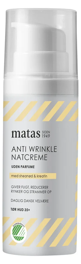 Anti Wrinkle Night Cream For Dry Skin Fragrance Free 50 ml – Matas Striber v:9339785 Anti Wrinkle Night Cream For Dry Skin Fragrance Free 50 ml – Matas Striber v:9339785