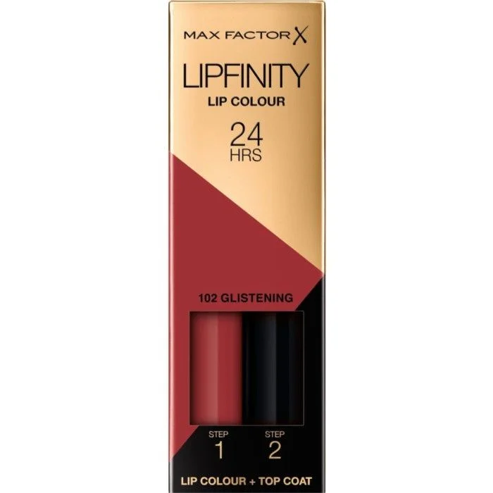 Max Factor Lipfinity Lip Colour 102 Glistering 2,3 ml v:4294593
