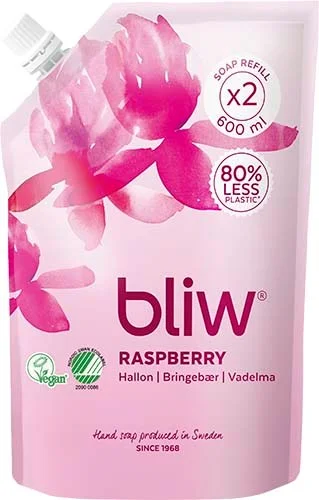 Bliw Raspberry Hand Soap Refill 600 ml v:7162998