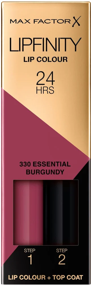 Max Factor Lipfinity 2-Step Long Lasting Lipstick 330 Essentail Burgundy v:2741507