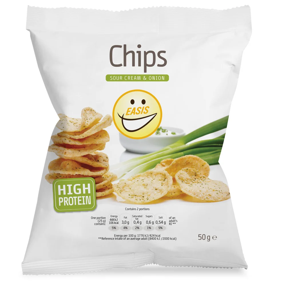 Easis Sour Cream Onion Chips – 50 g v:7976273