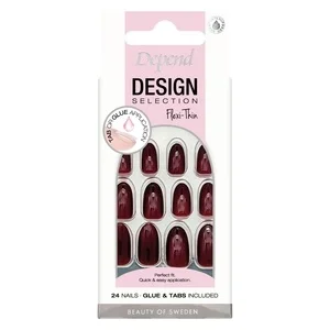 Depend Design Selection Bordeaux Red 24pcs v:6511175