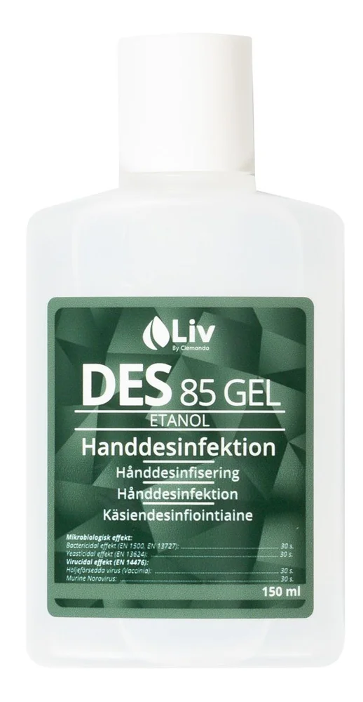 Liv hånddesinfeksjon gel 85% – 150 ml. v:9516366