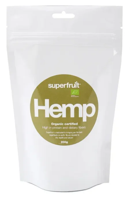 Superfruit Hemp Seeds – økologiske hampfrø v:3301608