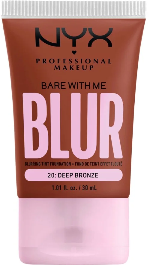 NYX PROFESSIONAL MAKEUP Bare With Me Blur Tint Foundation 20 Deep Bronze v:4267036 NYX PROFESSIONAL MAKEUP Bare With Me Blur Tint Foundation 20 Deep Bronze v:4267036
