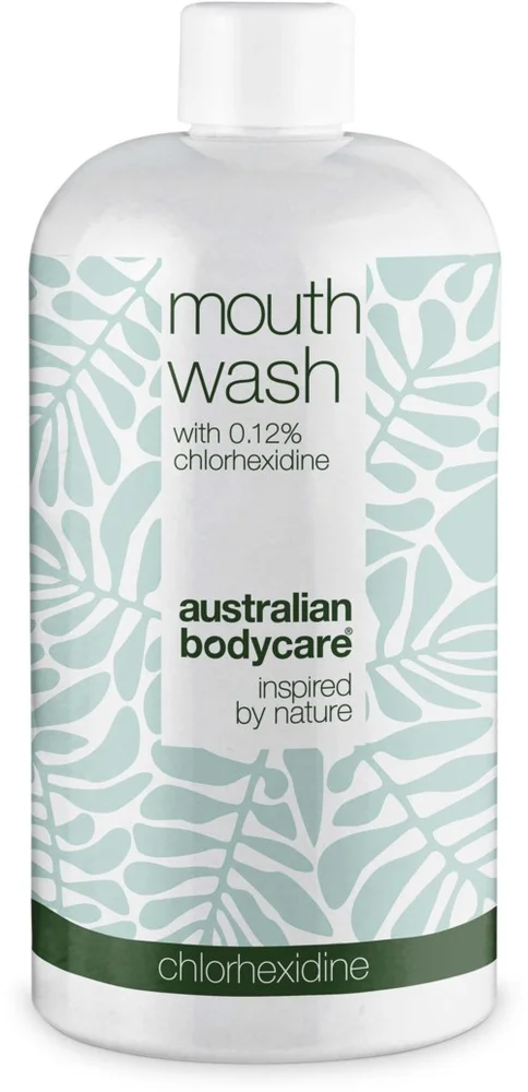 Australian Bodycare Chlorhexidine mouthwash 0.12%. 500 ml v:1035263