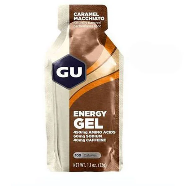 GU Energi Gel Caramel Macchiato – 1 stk v:3837706 GU Energi Gel Caramel Macchiato – 1 stk v:3837706