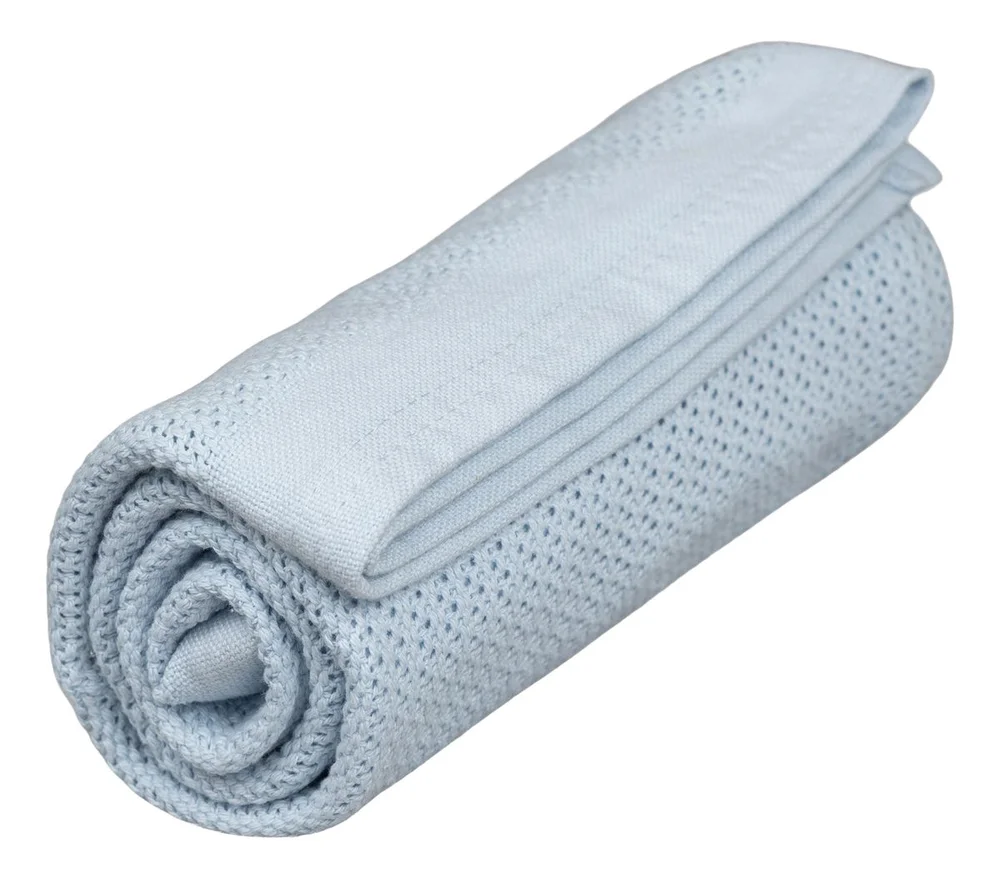 Vinter & Bloom Teppe Soft Grid Eko True Blue - 1 stk. v:4944767
