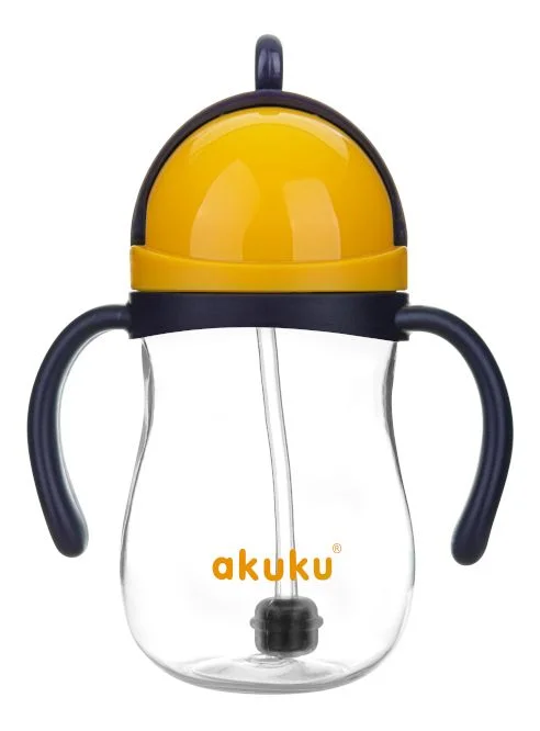 Akuku Non-spill kopp – blå/gul – 1 stk. v:6431123 Akuku Non-spill kopp – blå/gul – 1 stk. v:6431123