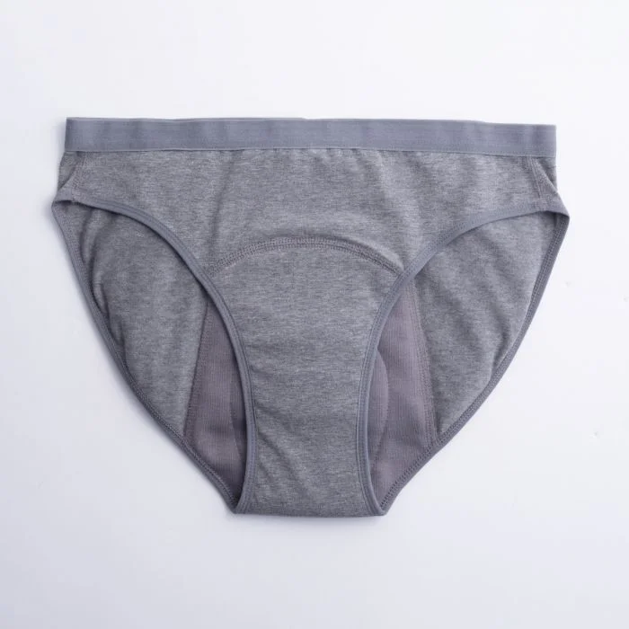 ImseVimse mensentruse bikini XXL gråmelert v:8415826 ImseVimse mensentruse bikini XXL gråmelert v:8415826