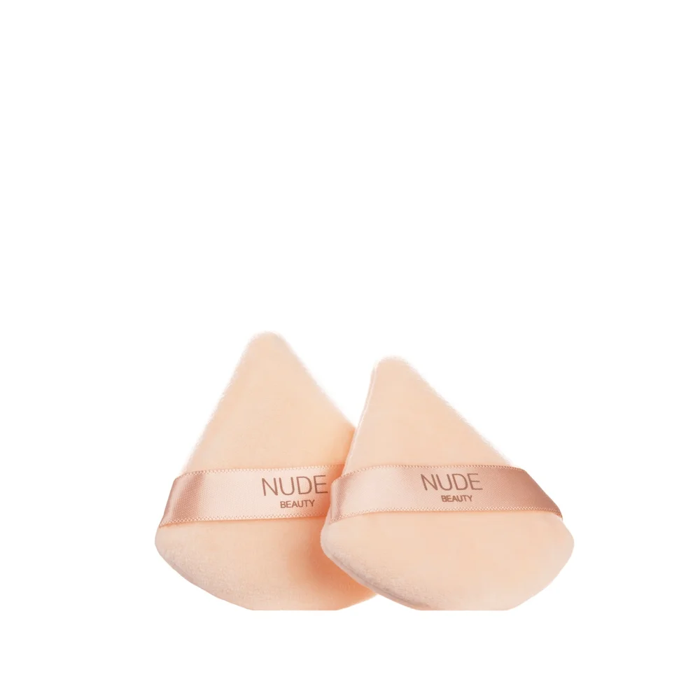 Nude Beauty Triangle Powder Puff Duo – Perfekt påføring v:8879467 Nude Beauty Triangle Powder Puff Duo – Perfekt påføring v:8879467