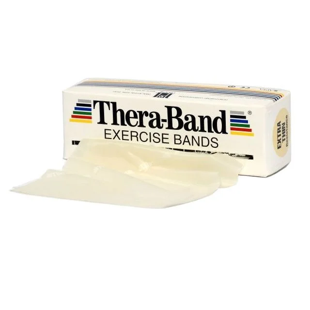 Thera Band Flat treningsstrikk 5,5 m - beige - Hardhet 1 v:3918784