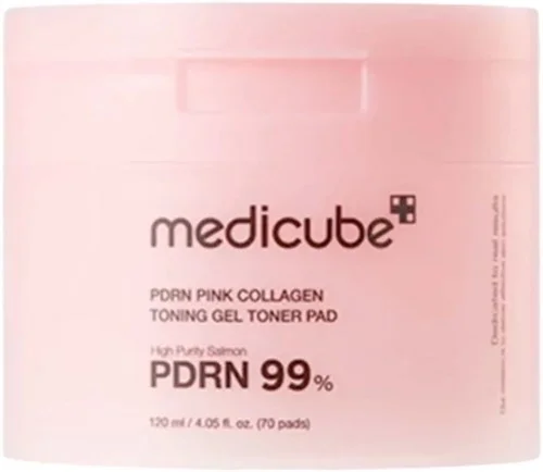 Medicube PDRN Pink Collagen Toning Gel Toner Pad 120 ml v:3780898