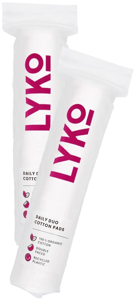 By Lyko Daily Duo Cotton Pads 2 x 100 st v:8809129 By Lyko Daily Duo Cotton Pads 2 x 100 st v:8809129