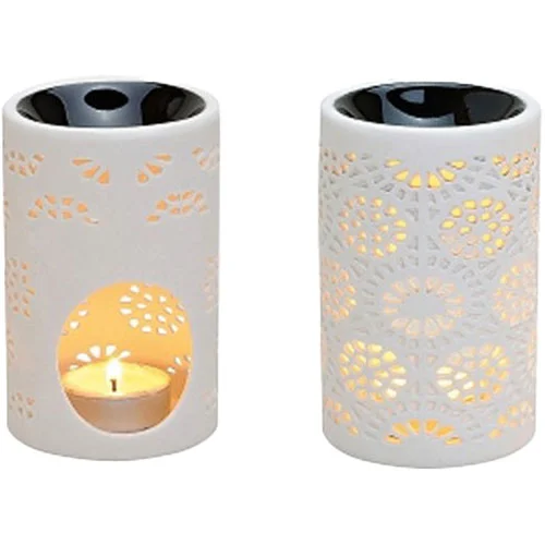 Duftlampe kniplingemønster v:8526912