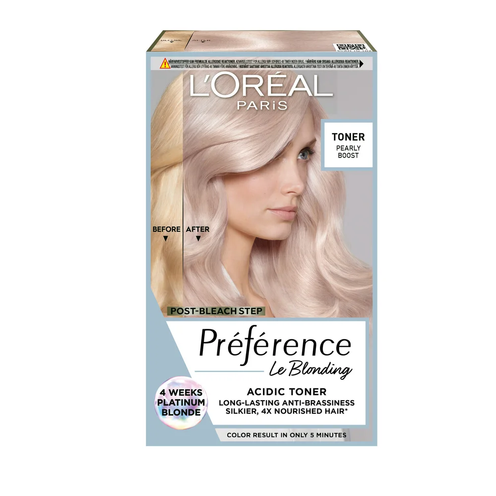Préférence Le Blonding Acidic Hair Toner 02 Pearly Boost – L’Oréal Paris v:2600662