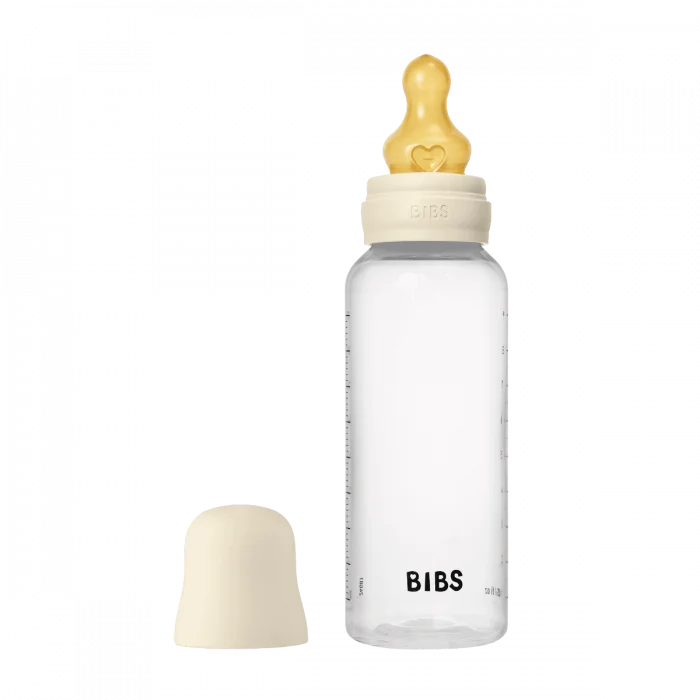 BIBS Baby Bottle Round Latex Medium Flow Ivory 270 ml v:5113818 BIBS Baby Bottle Round Latex Medium Flow Ivory 270 ml v:5113818