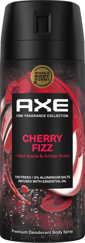 Axe 72h Fine Fragrance Cherry Fizz Deodorant Bodyspray 150 ml v:6242711 Axe 72h Fine Fragrance Cherry Fizz Deodorant Bodyspray 150 ml v:6242711
