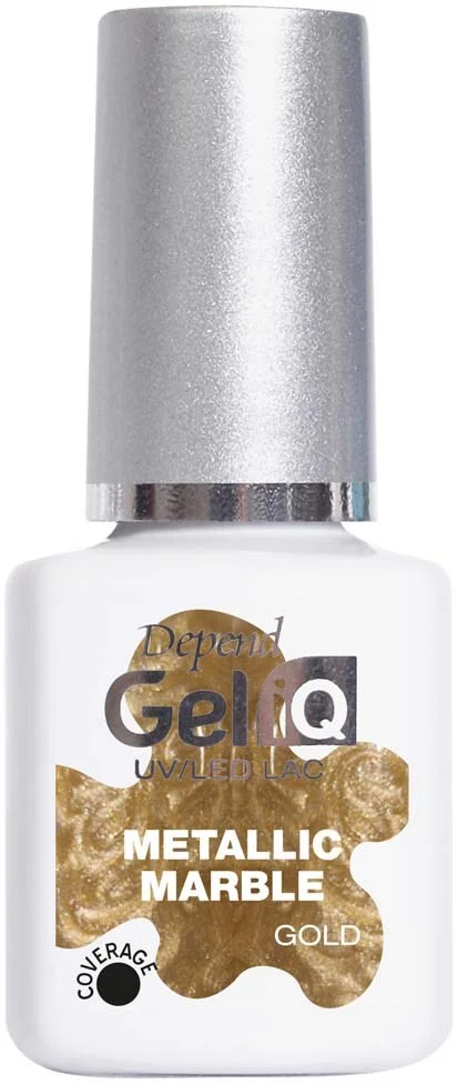 Depend Gel iQ Effects Metallic Marble Gold v:1720285 Depend Gel iQ Effects Metallic Marble Gold v:1720285