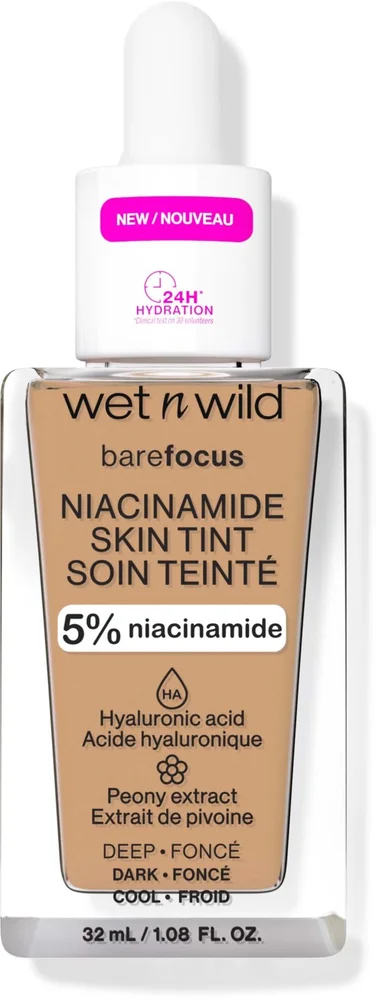Wet n Wild Bare Focus Niacinamide Skin Tint Deep v:5970111