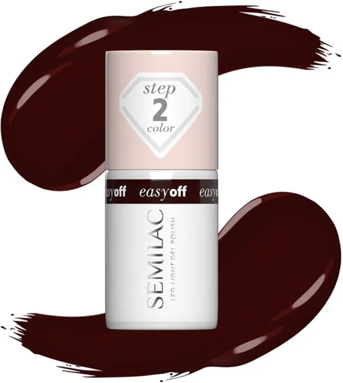 SEMILAC Easy Off LED Light Gel Polish Marrom Choco v:4178340 SEMILAC Easy Off LED Light Gel Polish Marrom Choco v:4178340
