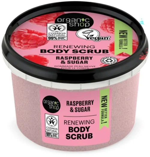 Organic Shop Body Scrub Raspberry & Sugar 250 ml v:9362042