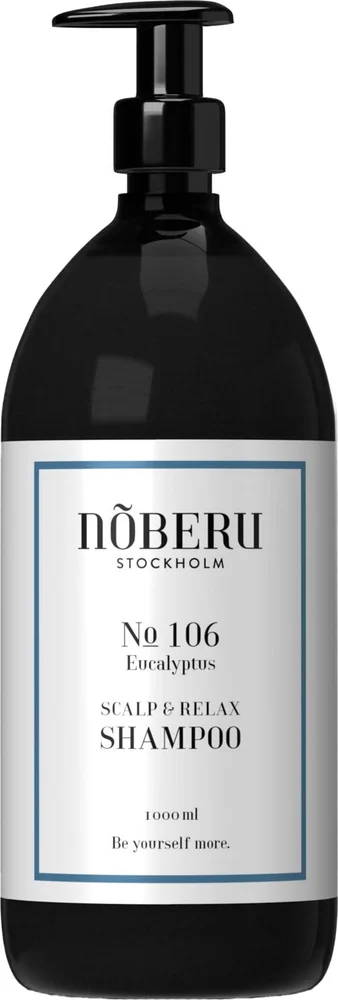 Nõberu of Sweden Scalp & Relax Shampoo No 106 Eucalyptus 1000 ml v:5352393 Nõberu of Sweden Scalp & Relax Shampoo No 106 Eucalyptus 1000 ml v:5352393