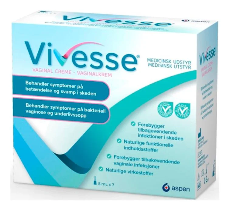Vivesse Vaginalkrem – 7 x 5 ml. v:6980048
