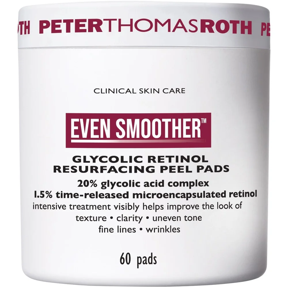 Even Smoother™ Glycolic Retinol Resurfacing Peel Pads, 60ml v:2079767 Even Smoother™ Glycolic Retinol Resurfacing Peel Pads, 60ml v:2079767